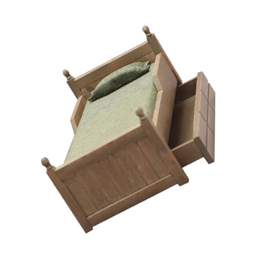 UPKOCH 1stk Puppenhaus Antikes Bett Einzelbett-Modell DIY Minibett Mini-hausbett Möbelmodell Zubehör Mini-zubehör Bettmodell Mini-deko-Accessoire Möbelverzierung Baumwolle UPKOCH 1stk Puppenhaus Antikes Bett Einzelbett-Modell DIY Minibett Mini-hausbett Möbelmodell Zubehör Mini-zubehör Bettmodell Mini-deko-Accessoire Möbelverzierung Baumwolle von UPKOCH