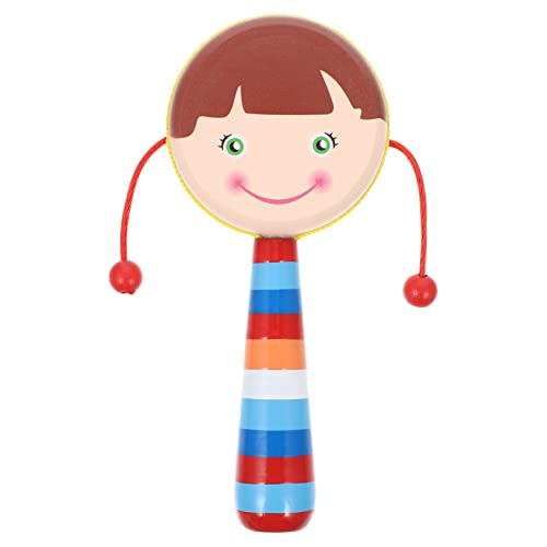 UPKOCH 1stk Rassel Handkurbelspielzeug Für Kleinkinder Schütteltrommel- Pädagogisches Musikalisches Säuglingsspielzeug Holz UPKOCH 1stk Rassel Handkurbelspielzeug Für Kleinkinder Schütteltrommel- Pädagogisches Musikalisches Säuglingsspielzeug Holz von UPKOCH