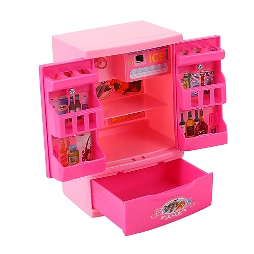 UPKOCH Pädagogisches Spielzeug Für Jungen Und Mädchen Mini-kühlschrank Aus Kunststoff Simuliertes Haushaltsgerät Spielzeug Für Jungen Und Mädchen Spielhaus von UPKOCH