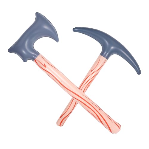 UPKOCH 2 Aufblasbare Party Requisiten Plastik Und Spitzhacken Ballons Für Halloween Poolpartys – Partygeschenke Für Cosplay Bühnenrequisiten von UPKOCH