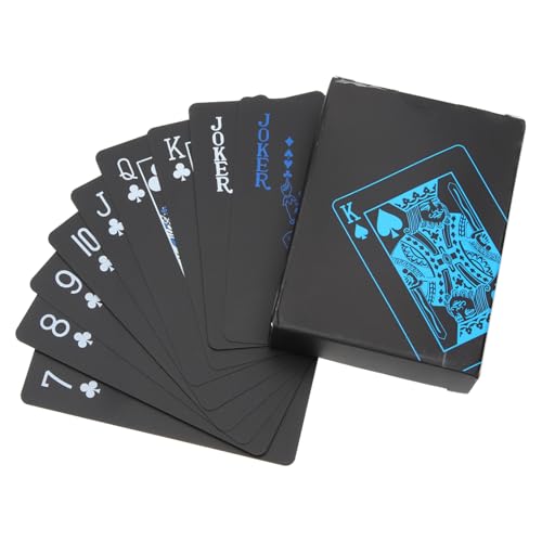 UPKOCH 2 Boxen Kartenspiel Masse Poker Tragbare Karten Brettspiele- Partyversorgung Rechteckkarten Nach Hause Tischspiel Für Den Haushalt Gedruckte Karten Lustiges Spiel Plastik von UPKOCH