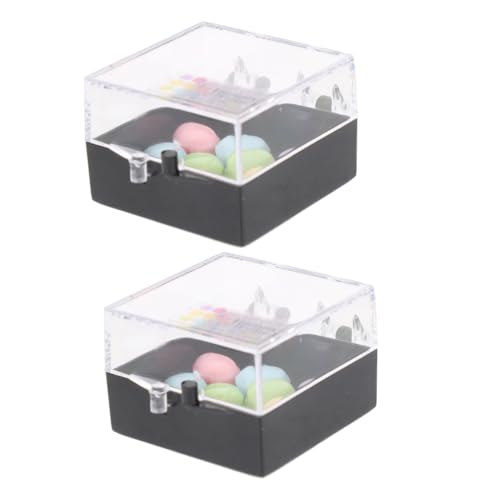 UPKOCH 2 Boxen Puppe Macaron Tiny Macaron Modell Miniatur Dessert Macaron Kunststoff Kuchen UPKOCH 2 Boxen Puppe Macaron Tiny Macaron Modell Miniatur Dessert Macaron Kunststoff Kuchen von UPKOCH
