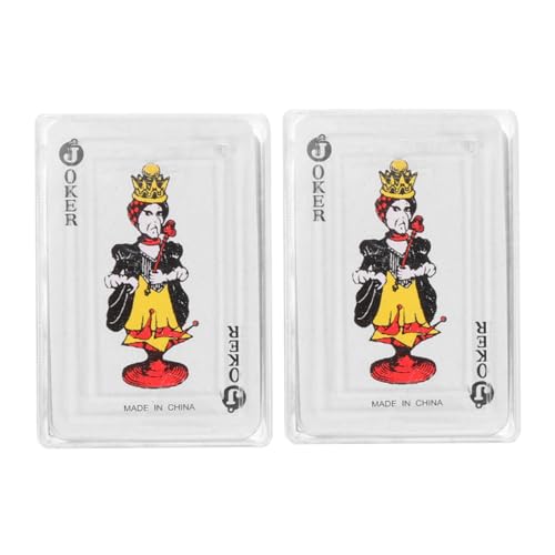 UPKOCH 2 Kartons Partykartenspiele für Erwachsene Mini Poker schmucklos kleines Spielkartenset Reisespiel Stellen Sie Sich vor, zu kleine Spielkarten Papier UPKOCH 2 Kartons Partykartenspiele für Erwachsene Mini Poker schmucklos kleines Spielkartenset Reisespiel Stellen Sie Sich vor, zu kleine Spielkarten Papier von UPKOCH