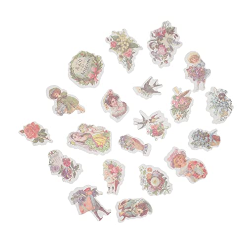 UPKOCH 2 Kisten Material Dekorative Aufkleber Basteln Sie Dekorative Aufkleber Planer-Aufkleber DIY -Aufkleber Album-Aufkleber Scrapbook-Aufkleber Scrapbook-Sticker Selber Machen Papier von UPKOCH