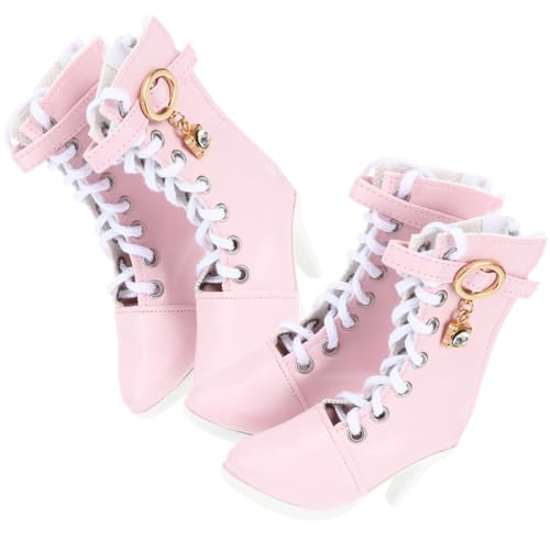 UPKOCH 2 Paar Puppe High Heels Kleine Puppen Wiedergeborene Puppe Überraschungsspielzeug Schuhe Modepuppe Miniatur-high Heels Puppe Miniatur High Heels Miniatur Stiefel Rosa Baumwollseil UPKOCH 2 Paar Puppe High Heels Kleine Puppen Wiedergeborene Puppe Überraschungsspielzeug Schuhe Modepuppe Miniatur-high Heels Puppe Miniatur High Heels Miniatur Stiefel Rosa Baumwollseil von UPKOCH