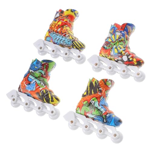 UPKOCH 2 Paare Finger Rollschuhe Set Mini Finger Skate Modelle Realistische Handspielzeuge für Freizeit und Tischspiele Dekorativ und Lehrreich für Kinderzimmer und Bastelprojekte UPKOCH 2 Paare Finger Rollschuhe Set Mini Finger Skate Modelle Realistische Handspielzeuge für Freizeit und Tischspiele Dekorativ und Lehrreich für Kinderzimmer und Bastelprojekte von UPKOCH