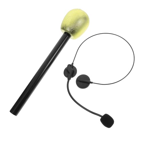 UPKOCH 2er-Pack Headset-mikrofon-kostüm-Requisiten Für Kinder Und Erwachsene Realistisches Kostüm Gefälschtes Mikrofon-Headset Für Halloween-Party UPKOCH 2er-Pack Headset-mikrofon-kostüm-Requisiten Für Kinder Und Erwachsene Realistisches Kostüm Gefälschtes Mikrofon-Headset Für Halloween-Party von UPKOCH