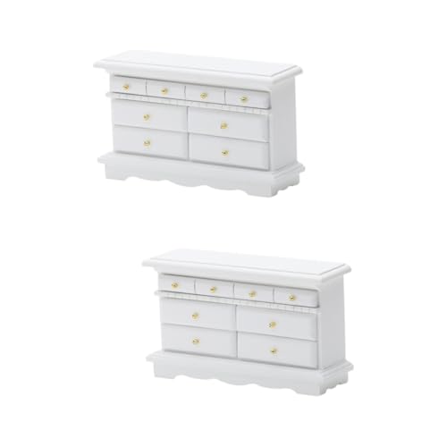 UPKOCH 2 STK Puppenhaus Heimtextilien Miniaturmöbel puppenstubenmöbel Miniatures Dollhouse Furniture Nachttisch Küchenschränke Sideboard-Modell Mini-Simulationsmodell Schminktisch Schrank UPKOCH 2 STK Puppenhaus Heimtextilien Miniaturmöbel puppenstubenmöbel Miniatures Dollhouse Furniture Nachttisch Küchenschränke Sideboard-Modell Mini-Simulationsmodell Schminktisch Schrank von UPKOCH
