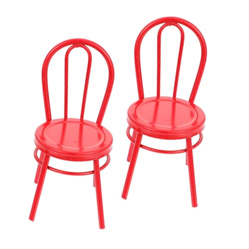 UPKOCH 2 STK Simulationsstuhl Mini- 1: 12 Möbelstuhlmodell Miniaturmöbel Aus Holz Miniaturhocker Spielzeug 1: 12 Stuhl Mikrolandschaftsmodelle Deko Lieferungen Rot Lounge-Sessel Eisen UPKOCH 2 STK Simulationsstuhl Mini- 1: 12 Möbelstuhlmodell Miniaturmöbel Aus Holz Miniaturhocker Spielzeug 1: 12 Stuhl Mikrolandschaftsmodelle Deko Lieferungen Rot Lounge-Sessel Eisen von UPKOCH