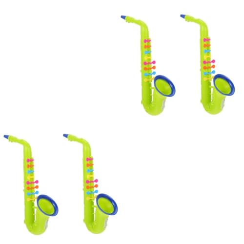 UPKOCH 2 STK Simuliertes Musikspielzeug kinderinstrumente Kinder musikinstrumente Kinder Trompete Spielzeug Saxophonspielzeug für Kinder Babyspielzeug Werkzeug lustiges Instrument Mädchen von UPKOCH