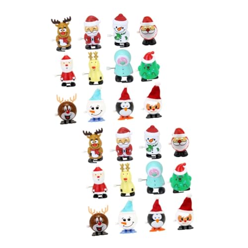 UPKOCH 2 Sätze À 12 Stk Weihnachtliches Aufziehspielzeug weihnachtshirsch spielzeug Schneemann aufziehbares Spielzeug interaktives spielzeug kinderspielzeug Haargummis Spielzeuge Uhrwerk UPKOCH 2 Sätze À 12 Stk Weihnachtliches Aufziehspielzeug weihnachtshirsch spielzeug Schneemann aufziehbares Spielzeug interaktives spielzeug kinderspielzeug Haargummis Spielzeuge Uhrwerk von UPKOCH