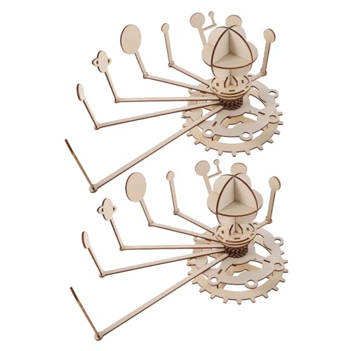 UPKOCH 2 Sätze DIY Holz Planetensystem Puzzle Kit mit Planeten Stem Lernspielzeug für Montessori Wissenschaft Modell für Schule Familie und Interaktive Astronomie UPKOCH 2 Sätze DIY Holz Planetensystem Puzzle Kit mit Planeten Stem Lernspielzeug für Montessori Wissenschaft Modell für Schule Familie und Interaktive Astronomie von UPKOCH