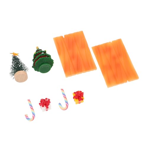 UPKOCH 2 Sätze Dollhouse Weihnachtsdekoration Miniatur Geschenkboxen Candy Cane Weihnachtsbaum Figuren Miniaturbank Stuhl für DIY Mikro-szenen Festliche Weihnachtsrequisiten UPKOCH 2 Sätze Dollhouse Weihnachtsdekoration Miniatur Geschenkboxen Candy Cane Weihnachtsbaum Figuren Miniaturbank Stuhl für DIY Mikro-szenen Festliche Weihnachtsrequisiten von UPKOCH