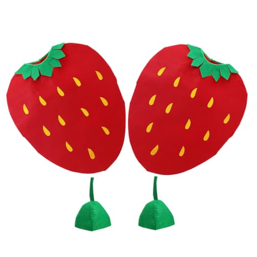 UPKOCH 2 Sätze Kindergartenkostüme kinderkostum Halloween Kleidung Halloween-Kostüme für Mädchen Halloweenkostüm Obstkostüm für Jungen Kostüme für Kleinkinder Mädchenkostüm Vlies von UPKOCH