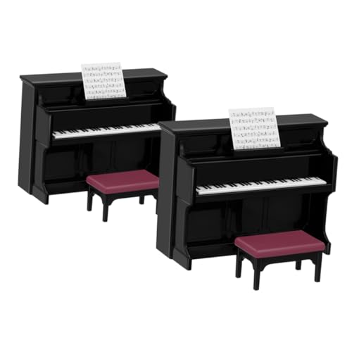 UPKOCH 2 Sätze Kinderspielzeug Puppenhausklavier Puppenhaus Klavier Mini-klavierspielzeug Klavier-puppenhauszubehör Klaviermodellspielzeug Puppenhauszubehör Und Möbel Plastik Black UPKOCH 2 Sätze Kinderspielzeug Puppenhausklavier Puppenhaus Klavier Mini-klavierspielzeug Klavier-puppenhauszubehör Klaviermodellspielzeug Puppenhauszubehör Und Möbel Plastik Black von UPKOCH