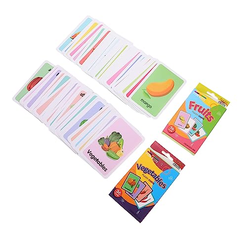 UPKOCH 2 Sätze Kognitive Lernkarte Lernkarten für Bildkarten für Kleinkinder Frühe Lernspielzeug Lernen Lernen Flash -Karten Karteikarten Lernen UPKOCH 2 Sätze Kognitive Lernkarte Lernkarten für Bildkarten für Kleinkinder Frühe Lernspielzeug Lernen Lernen Flash -Karten Karteikarten Lernen von UPKOCH