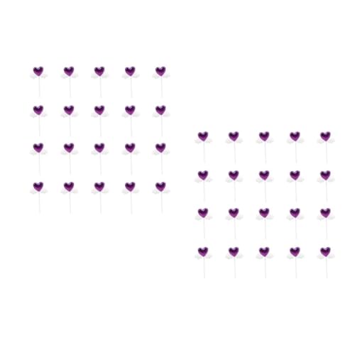 UPKOCH 2 Sätze Kucheneinsatz Dessert Cupcake Topper Party Kuchen Dekorationen Dessert Topper Flügel Cupcake Topper Flügel Picks Geburtstag Kuchen Topper Herz Cupcake Topper 20 Stück * 2 UPKOCH 2 Sätze Kucheneinsatz Dessert Cupcake Topper Party Kuchen Dekorationen Dessert Topper Flügel Cupcake Topper Flügel Picks Geburtstag Kuchen Topper Herz Cupcake Topper 20 Stück * 2 von UPKOCH