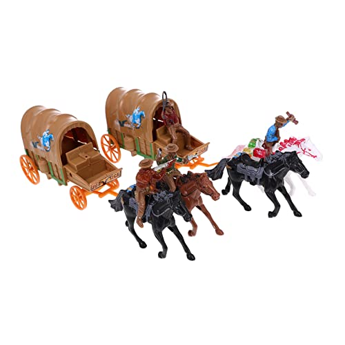 UPKOCH 2 Sätze Kutschenmodellpuppe Cowboy Auto Wild-West-Spielset Wild-West- Western-Kutschenspielzeug Kutsche Wild-West-Figuren Kutsche Miniatur Plastik UPKOCH 2 Sätze Kutschenmodellpuppe Cowboy Auto Wild-West-Spielset Wild-West- Western-Kutschenspielzeug Kutsche Wild-West-Figuren Kutsche Miniatur Plastik von UPKOCH