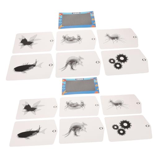 UPKOCH 2 Sätze Lenticular Lens Animation Toy für Einfach Zusammenbaubar Tragbar Stem Experimentierkit für Frühe Bildung Optische Wissenschaft DIY Kreativset und Visuelle Illusionen UPKOCH 2 Sätze Lenticular Lens Animation Toy für Einfach Zusammenbaubar Tragbar Stem Experimentierkit für Frühe Bildung Optische Wissenschaft DIY Kreativset und Visuelle Illusionen von UPKOCH