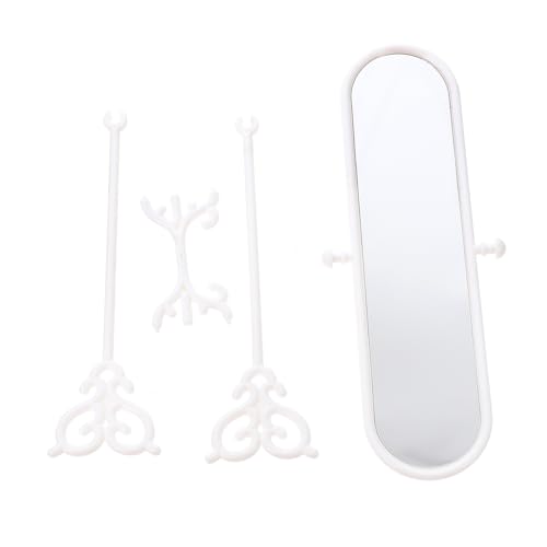 UPKOCH 2 Sätze Miniatur drehspiegel Weiß Miniaturspiegel Puppenhaus Zubehör Wohnraumdekor Realistische Schminkspiegel für Puppen Schlafzimmer und Miniaturlandschaften UPKOCH 2 Sätze Miniatur drehspiegel Weiß Miniaturspiegel Puppenhaus Zubehör Wohnraumdekor Realistische Schminkspiegel für Puppen Schlafzimmer und Miniaturlandschaften von UPKOCH