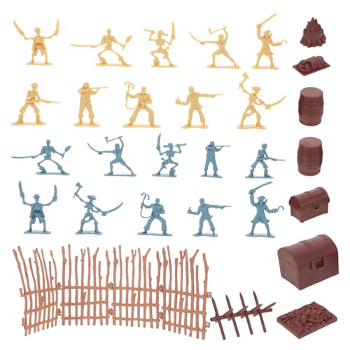 UPKOCH 2 Sätze Piraten Soldaten Figuren Plastische Armee Männer mit Zubehörteilen Mittelalterliche Piraten Soldaten Modellset für Jungen Geburtstag UPKOCH 2 Sätze Piraten Soldaten Figuren Plastische Armee Männer mit Zubehörteilen Mittelalterliche Piraten Soldaten Modellset für Jungen Geburtstag von UPKOCH