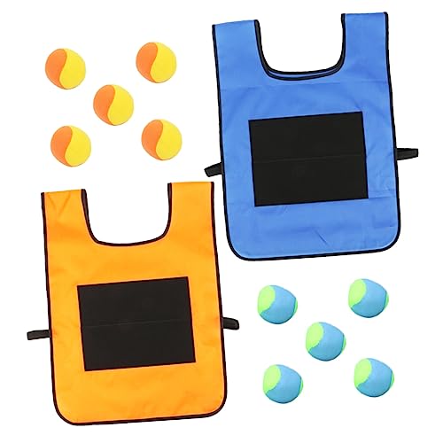 UPKOCH 2 Sätze Sticky Ball Weste mit Bällen Set Outdoor für Fördert Hand Augen Koordination Sicher und Langlebig für Kreatives Werfen Farben mit Bällen Zufällige Farbe Zufällige Farbe UPKOCH 2 Sätze Sticky Ball Weste mit Bällen Set Outdoor für Fördert Hand Augen Koordination Sicher und Langlebig für Kreatives Werfen Farben mit Bällen Zufällige Farbe Zufällige Farbe von UPKOCH