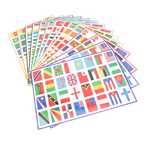 UPKOCH 2 Sätze Weltflaggen-Aufkleber Länderaufkleber Flaggenmuster-gesichtsaufkleber Aufkleber Zum Drucken Von Flaggen Gesichtsaufkleber Dekore Neuartige Gesichtsaufkleber PVC UPKOCH 2 Sätze Weltflaggen-Aufkleber Länderaufkleber Flaggenmuster-gesichtsaufkleber Aufkleber Zum Drucken Von Flaggen Gesichtsaufkleber Dekore Neuartige Gesichtsaufkleber PVC von UPKOCH
