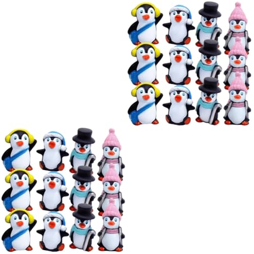 UPKOCH 2 Sätze Winter-pinguin-ornament Kleine Terrarienfigur Pinguin Plüsch Pinguine Miniaturfiguren Miniaturen Figuren Miniatur-pinguin-figur Miniatur-pinguin-statue Vinyl 12 Stück * 2 UPKOCH 2 Sätze Winter-pinguin-ornament Kleine Terrarienfigur Pinguin Plüsch Pinguine Miniaturfiguren Miniaturen Figuren Miniatur-pinguin-figur Miniatur-pinguin-statue Vinyl 12 Stück * 2 von UPKOCH