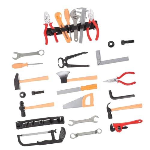 UPKOCH 2 Set Simulation Reparatur Werkzeug Jungen Kit Kind Reparatur Werkzeug Handwerker Reparatur Kunststoff von UPKOCH
