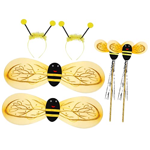 UPKOCH 2 Sets Kleine Bienen Requisiten Flügel Mädchen Bienen Kostüm Bienen Anzug Bienen Kostüm Outfits Für Mädchen Stirnbänder Ornamente Für Stirnbänder Bienen Stirnband UPKOCH 2 Sets Kleine Bienen Requisiten Flügel Mädchen Bienen Kostüm Bienen Anzug Bienen Kostüm Outfits Für Mädchen Stirnbänder Ornamente Für Stirnbänder Bienen Stirnband von UPKOCH