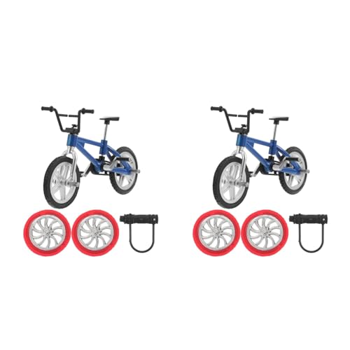 UPKOCH 2 Sets Mini-Fingerfahrrad-Modellspielzeug Aus Legierung Miniatur-Fahrradornamente Fahrradszenen-Requisiten Für Fahrradspielzeug Partygeschenk Klassenzimmerpreis von UPKOCH
