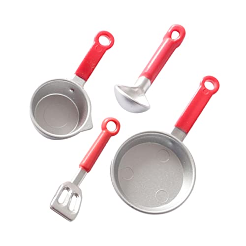 UPKOCH Miniatur Puppenhaus Mini Küchenzubehör Set Miniatur Kochgeschirr Mini Schmuck Spielzeug von UPKOCH