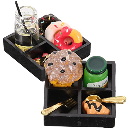 UPKOCH Mini- -zubehör 2 Sätze Miniatur-Ornamente Lebensmittel-Dekorationen für Miniatur- - -Spielzeug UPKOCH Mini- -zubehör 2 Sätze Miniatur-Ornamente Lebensmittel-Dekorationen für Miniatur- - -Spielzeug von UPKOCH