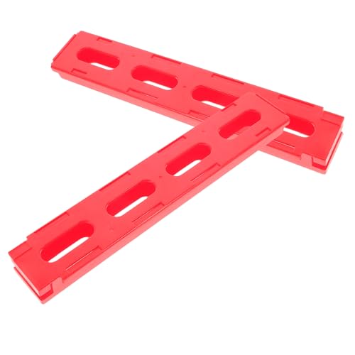 UPKOCH 2 Stück Aufbewahrungskartenhalter Für Dominosteine Zug Für Inhaber Domino-Halter Stapel Doppelt Spiel Gestell Stapler Trick Domino Trainieren Krocket Domino-Zug Rot Plastik UPKOCH 2 Stück Aufbewahrungskartenhalter Für Dominosteine Zug Für Inhaber Domino-Halter Stapel Doppelt Spiel Gestell Stapler Trick Domino Trainieren Krocket Domino-Zug Rot Plastik von UPKOCH