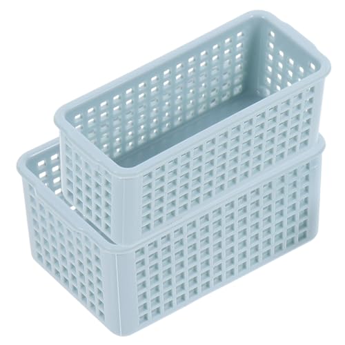 UPKOCH 2 Stück Aufbewahrungskorb Mülleimer Kleine Aufbewahrungsbehälter Kleiner Korb Aufbewahrungsbehälter Spielzeugkorb Schwimmende Regale Korb Mädchen Spielzeugbehälter von UPKOCH