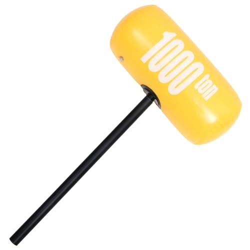 UPKOCH 2 Stück Aufblasbare Hammerprops aufblasbarer Hammer groß aufblasbare Requisiten Lustige aufblasbare Stütze aufblasbare Hammerstützen Party Gefälligkeiten Kinderspielzeug PVC Gelb UPKOCH 2 Stück Aufblasbare Hammerprops aufblasbarer Hammer groß aufblasbare Requisiten Lustige aufblasbare Stütze aufblasbare Hammerstützen Party Gefälligkeiten Kinderspielzeug PVC Gelb von UPKOCH