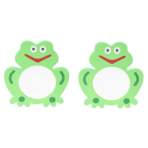 UPKOCH 2 Stück Badewannenspielzeug Cartoon Spiegel für Badewanne Grünes Frosch Design Lernspielzeug für Kleinkinder Farberkennung UPKOCH 2 Stück Badewannenspielzeug Cartoon Spiegel für Badewanne Grünes Frosch Design Lernspielzeug für Kleinkinder Farberkennung von UPKOCH