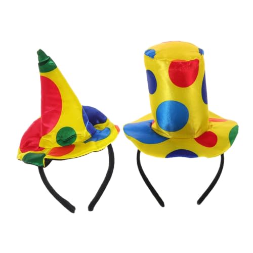 UPKOCH 2 Stück Clown Haarreif Carnival Headband Karneval Fasching Party Halloween Kostüm Zubehör Komfortabel Langlebig Wiederverwendbar UPKOCH 2 Stück Clown Haarreif Carnival Headband Karneval Fasching Party Halloween Kostüm Zubehör Komfortabel Langlebig Wiederverwendbar von UPKOCH