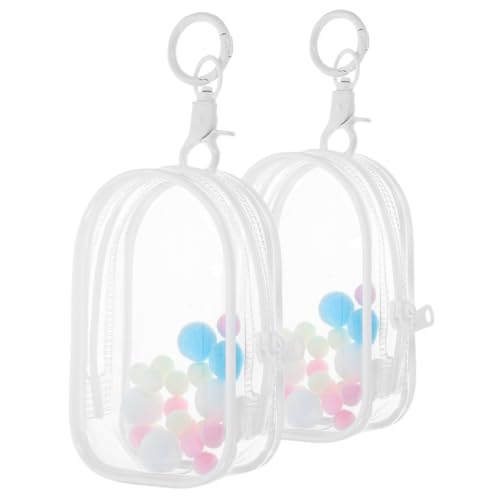 UPKOCH 2 Stück Display-Aufbewahrungstasche Lipglosshalter Schlüsselanhänger Transparente Figuren-präsentationstasche Aufbewahrungstasche Für Figuren Klarsichtbeutel-schlüsselanhänger PVC UPKOCH 2 Stück Display-Aufbewahrungstasche Lipglosshalter Schlüsselanhänger Transparente Figuren-präsentationstasche Aufbewahrungstasche Für Figuren Klarsichtbeutel-schlüsselanhänger PVC von UPKOCH