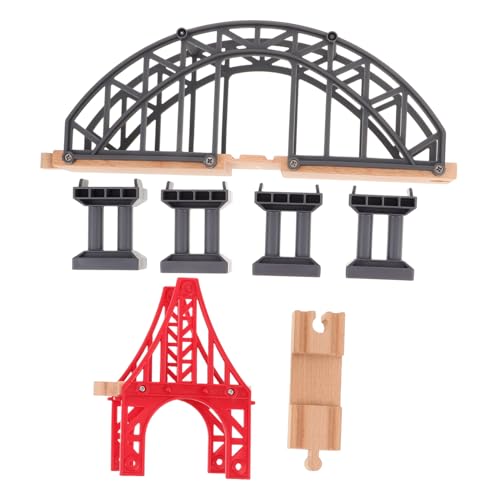 UPKOCH 2 Stück Eisenbahnspielzeug Eisenbahnbrücke Zug Eisenbahn zubehör Holz Zug Zubehör Brücken Modell Fantasie Brücke Brückenpfeiler aus Kunststoff Brücke Plastik UPKOCH 2 Stück Eisenbahnspielzeug Eisenbahnbrücke Zug Eisenbahn zubehör Holz Zug Zubehör Brücken Modell Fantasie Brücke Brückenpfeiler aus Kunststoff Brücke Plastik von UPKOCH