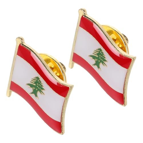 UPKOCH 2 Stück Fahnenbrosche Flaggenstift Anstecknadeln Mit Us-flagge Broschen Flaggen-pinbacks Libanon-flaggen-pin Anstecknadel Mit Libanesischer Flagge Patriotische Stifte Legierung UPKOCH 2 Stück Fahnenbrosche Flaggenstift Anstecknadeln Mit Us-flagge Broschen Flaggen-pinbacks Libanon-flaggen-pin Anstecknadel Mit Libanesischer Flagge Patriotische Stifte Legierung von UPKOCH