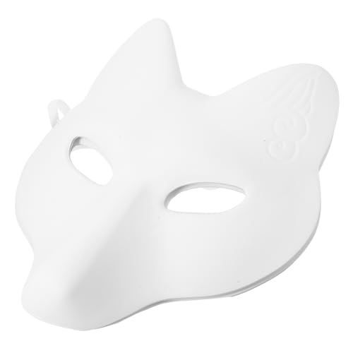 UPKOCH 2 Stück Fuchsmaske selber machen unbemalte einfache Bastelmasken Halloween unbemalte leere Maske halloween masken halloween Maskerademaske für leere Halloween - Maske UPKOCH 2 Stück Fuchsmaske selber machen unbemalte einfache Bastelmasken Halloween unbemalte leere Maske halloween masken halloween Maskerademaske für leere Halloween - Maske von UPKOCH