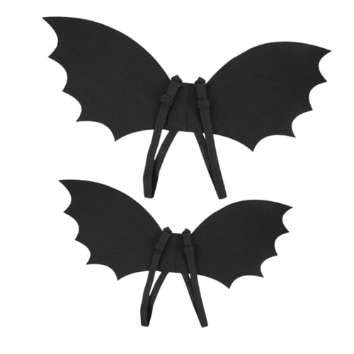 UPKOCH 2 Stück Fledermausflügel-kostüm Für Kinder Aus Vliesstoff Für Halloween-Partys Tierthemen-Events Kindergeburtstage von UPKOCH