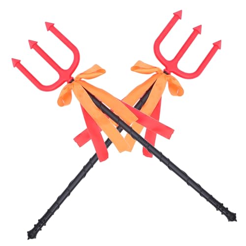 UPKOCH 2 Stück Halloween Requisite aus leichtem Kunststoff detailgetreues Dämonen-Accessoire für Karneval Cosplay und Kostümpartys UPKOCH 2 Stück Halloween Requisite aus leichtem Kunststoff detailgetreues Dämonen-Accessoire für Karneval Cosplay und Kostümpartys von UPKOCH