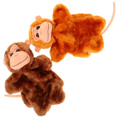 UPKOCH 2 Stück Handpuppe Realistische Affen Handspielzeug für Weiche Plüsch Handpuppen Kreativität und Fantasie für Erzählungen und Interaktives UPKOCH 2 Stück Handpuppe Realistische Affen Handspielzeug für Weiche Plüsch Handpuppen Kreativität und Fantasie für Erzählungen und Interaktives von UPKOCH