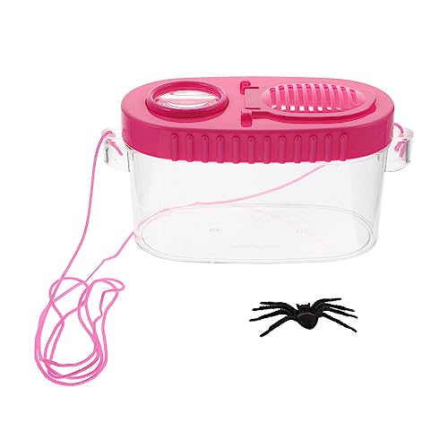 UPKOCH 2 Stück Insektenbetrachter Motte Fänger drinnen multifunktionale Tierbehälter Critter-Boxen Insektensammler für multifunktionale Viecherboxen Critter-Container Plastik Rosa UPKOCH 2 Stück Insektenbetrachter Motte Fänger drinnen multifunktionale Tierbehälter Critter-Boxen Insektensammler für multifunktionale Viecherboxen Critter-Container Plastik Rosa von UPKOCH