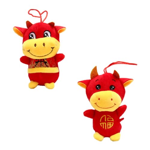 UPKOCH 2 Stück Jahr des Ochsen Maskottchens Ochsenjahr Puppe Anhänger Chinesisches Sternzeichen Maskottchen Kuh Puppe Kissen Ochsenjahr Maskottchen Puppe Ochsenjahr Kalb Puppe UPKOCH 2 Stück Jahr des Ochsen Maskottchens Ochsenjahr Puppe Anhänger Chinesisches Sternzeichen Maskottchen Kuh Puppe Kissen Ochsenjahr Maskottchen Puppe Ochsenjahr Kalb Puppe von UPKOCH