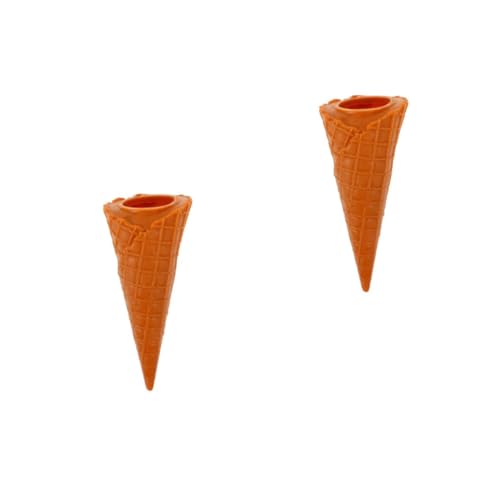 UPKOCH 2 Stück Kegelmodell Realistisches Dessert EIS Requisite Simulation Gefälschte Künstliche Eistüte Requisite Realistische Eistüte Eiscreme Foto Requisite Eiscreme Modell von UPKOCH