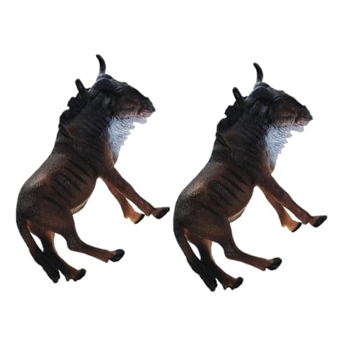 UPKOCH 2 Stück Kognitives Für Tierspielzeug Für Mini Spielpferde Realistisches GNU GNU Sammelfigur Mini GNU GNU Figur Aus PVC UPKOCH 2 Stück Kognitives Für Tierspielzeug Für Mini Spielpferde Realistisches GNU GNU Sammelfigur Mini GNU GNU Figur Aus PVC von UPKOCH
