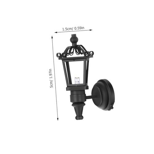 UPKOCH 2 Stück LED Modellhaus Wandbeleuchtung Schwarz Detailgetreue Puppenhaus Wandlampe Langlebig Dekorativ für Puppenstuben Wohnzimmer Treppenhaus UPKOCH 2 Stück LED Modellhaus Wandbeleuchtung Schwarz Detailgetreue Puppenhaus Wandlampe Langlebig Dekorativ für Puppenstuben Wohnzimmer Treppenhaus von UPKOCH